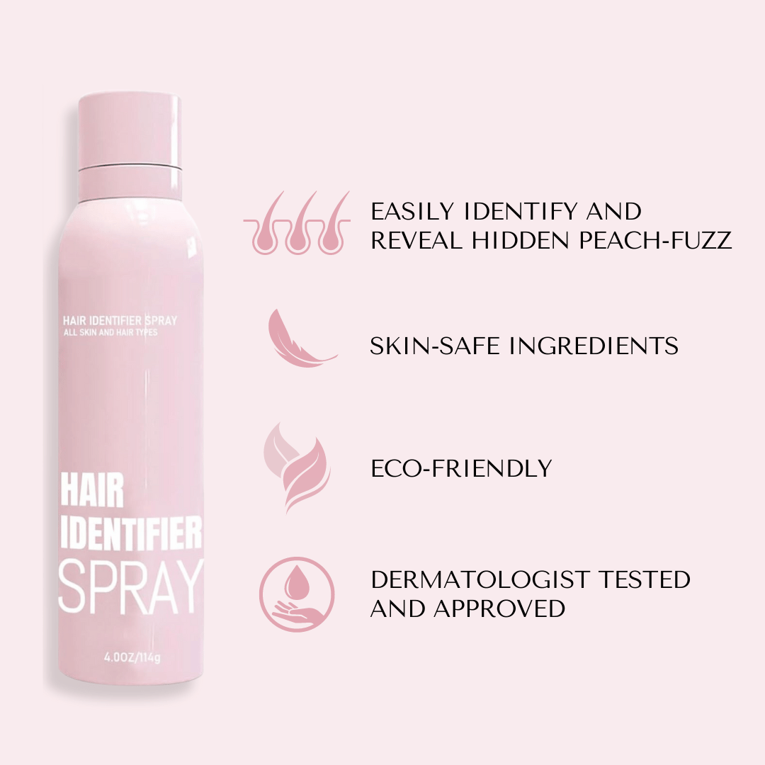 Hair Identifier Spray + Dermaplaner Set